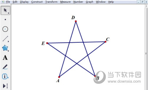 几何画板如何制作旋转的五角星 操作方法介绍-西西万能库