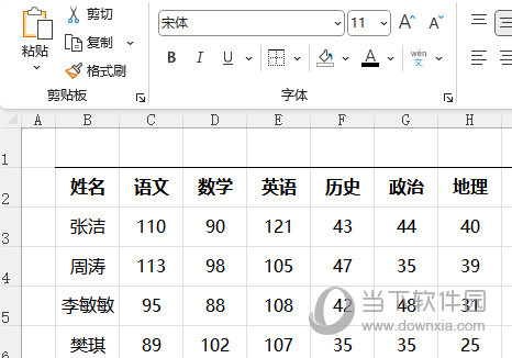 EXCEL2021怎么设置上框线 操作方法-西西万能库