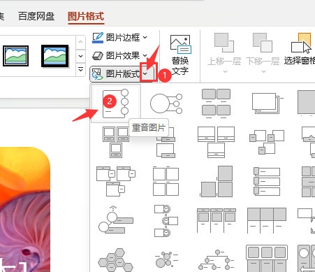 PPT2021怎么设置重音图片版式效果 操作方法-西西万能库