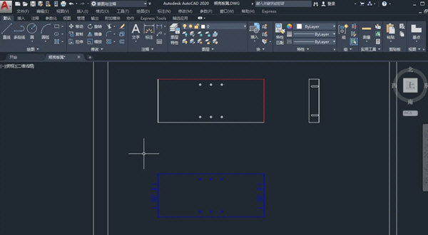 AutoCAD2020怎么隐藏尺寸线 cad2020图如何隐藏尺寸标注-西西万能库